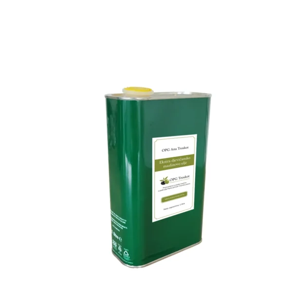 OPG Troskot maslinovo ulje - 1,0 litara metal